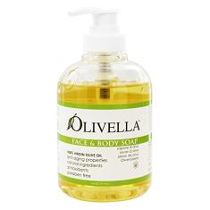 Olivella Sabonete líquido para rosto e corpo de azeite virgem 290 ml (pacote com 2)
