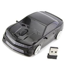 Mouse de Computador Sem Fio, Mouse de Computador Sem Fio Em Formato de Carro Esportivo Elegante, Mouse de Computador de Carro de 2,4 GHz para Escritório e Jogos, para Laptop