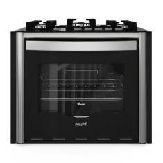 FISCHER FOGÃO DE EMBUTIR À GÁS 5 BOCAS TRIPLA CHAMA GRAN CHEFF COM DOURADOR 127V - 28550-65542