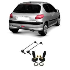 Bieleta + Kit Batente Peugeot 206 Dianteiro 1998 Até 2010 O Par - Spar