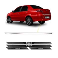 Friso Porta-Malas Fiat Siena 10/12 + Kit Soleira Protetora - SPORTINOX
