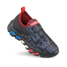 Tênis de Led Infantil Masculino Ledstar Calce Facil Mario Casual-Masculino