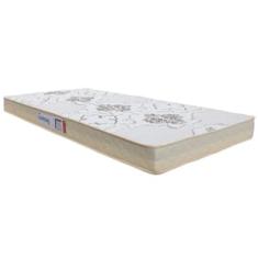 Colchão Solteiro Hellen Supremo One Face Espuma D33 14x88x188 cm - Bege/Branco