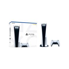 Playstation 5 Sony, 825GB, 1 Controle Sem Fio, Standard com Disco - Branco