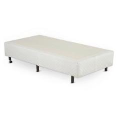 Cama Box SOLTEIRO Universal Cosmopolita Branco - 096x203, 096x203
