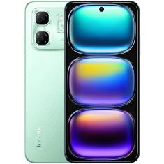 Smartphone Infinix Hot 50i 8GB RAM 256GB câmera 48MP, 4G – Tela 6.7`` 120Hz, Celular Gamer, verde