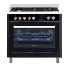 FOGÃO CUISINART ARKTON 5 QUEIMADORES COM FORNO ELÉTRICO INOX 90CM 220V - 4092740104 220