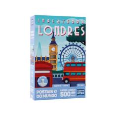 Quebra-Cabeça Nano 500 peças Postais do Mundo - Inglaterra: - Toyster 