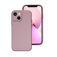 Capa de telefone para iPhone X XR XS 11 12 13 14 Pro Max 7 8 Plus Contratada cor pura silicone líquido capa traseira macia, rosa claro, para iPhone XS Max