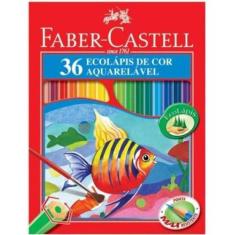 Lápis De Cor 36 Cores Aquarelavel Faber-Castell - Faber Castell