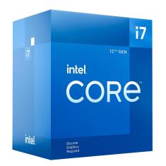 Processador Intel Core i7 12700F 12ª Geração 2.1GHz (4.9GHz Max Turbo) Cache 25MB LGA 1700 S/ Vídeo Integrado - BX8071512700F