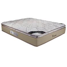 Colchão Queen Molas Ensacadas MasterPocket Platinum New Pillow Top (158x198x33) - Luckspuma