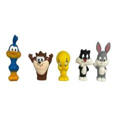 Miniaturas Dedoches Looney Tunes 5 Pçs - Lider 3053
