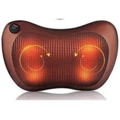 Travesseiro Almofada Elétrica Massageadora Movimento Shiatsu