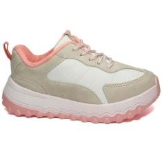 Tênis Infantil Pink Cats Foggia Macchiato Menina V4333-Feminino