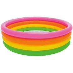 Piscina Inflável Infantil Intex Colorida Sunset 780L