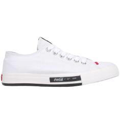 Tenis Casual Feminino Chuteirinha Lona Coca Cola CC1947