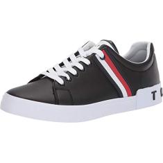 Tommy Hilfiger Tênis masculino Ramus, Preto Multi 967, 39