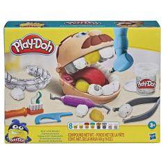 Conjunto Massinha Play-Doh Brincando de Dentista - Hasbro