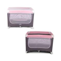 Berço Portátil Mosquiteiro Alturas Ajustáveis Ninho Cerco Criança Cerc