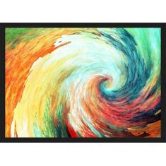 Quadro Decorativo Abstrato Colorido Moderno Salas Decoração - Vital Qu