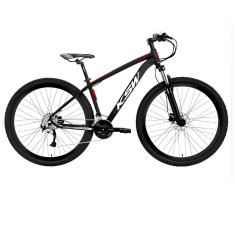Bicicleta Ksw Xlt Aro 29 21v Index Mtb Quadro Alumínio Freio Disco Mecânico Suspensão Dianteira-Unissex