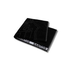 Toalha De Banho Time Jacquard Santos Buettner Preto