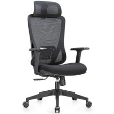 Cadeira Ergonômica De Escritório Kappa High Movescan Preta