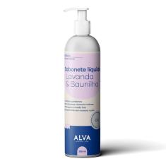 Kit 2X: Sabonete Líquido Vegano Lavanda e Baunilha Alva 250ml