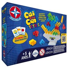 Jogo De Tabuleiro Cai Não Cai Tetris, Brinquedos Estrela