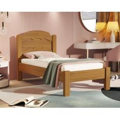 Cama de Solteiro MDF Estrados Reforçados Lais-Envio Imediato - Home A.