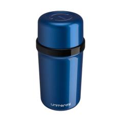 Garrafa térmica Unitermi fano 250ml, Azul metalizado