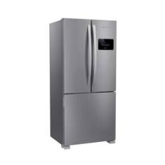 Geladeira Brastemp BRO85MK 559L Frost Free French Door Portas Inox