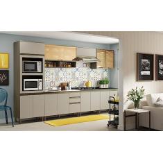 Cozinha Modulada Conect com 7 Peças Duna/cristal - Henn