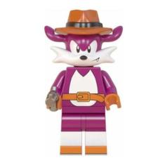 Boneco Blocos De Montar Nack The Weasel Sonic