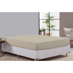 Lençol Para Hotel Clinica Hospedaria Cama Casal Queen Bege - Beatriz E