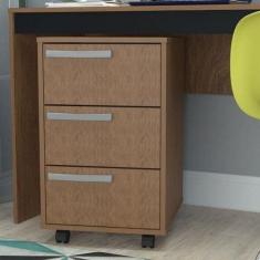 Gaveteiro para Escritório 3 Gavetas B26 - Emovell