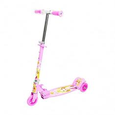 DM Toys Patinete Infantil Ajustável 3 Rodas até 50kg Top Belinda Rosa