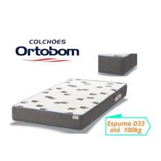 Colchão Solteiro Ortobom Espuma D33  88x188x14, Solteiro Padrão