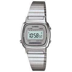 Relógio Casio Feminino Vintage LA670WA-7DF, Prata
