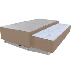 Cama Box Casal Com Colchão Auxiliar De Espuma D28 Acolchoes