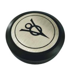 Tampa De Radiador Billet Black V8