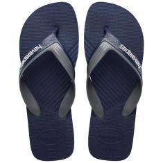 Chinelo Havaianas Dual Masculino - Marinho e Cinza