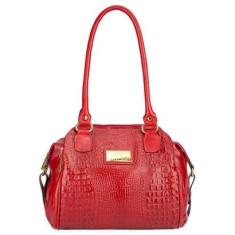 Bolsa de ombro em couro Simone-Feminino