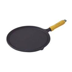 Bifeteira de Ferro Fundido Redonda Lisa - 25cm de  Largura