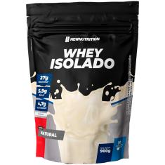 WHEY ISOLADO 900G NATURAL New Nutrition 