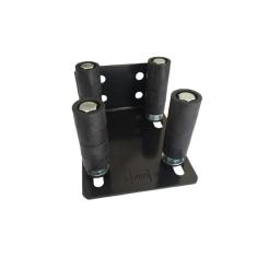 Guia Portão 4 X 1 Rolete 27,70X 70 Mm - Parafuso Parcial