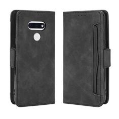 Capa com compartimento para cartão para LG Style 3, capa flip de couro para LG Style 3, capa magnética retrô para celular, capa carteira de telefone com compartimentos para cartões