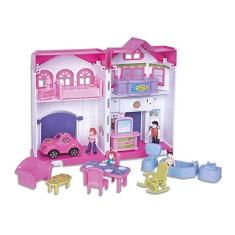 Casinha dos Sonhos Garagem Braskit Rosa