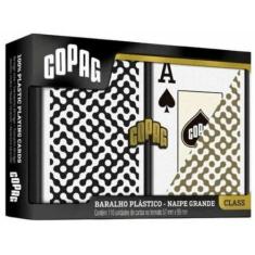 Baralho Duplo 100% Plástico Copag Class Modern
